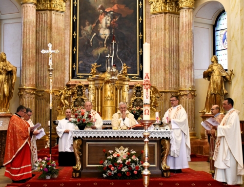 Sf. Liturghie în Domul din Timișoara cu reprezentanții Asociației Kolping din 16 țări